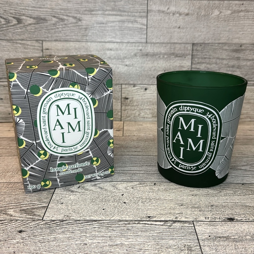 Diptyque Empty Glass Candle Jar Miami